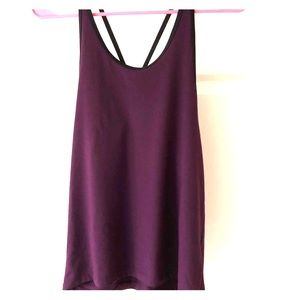 Adidas climalite strappy work out yoga tank top